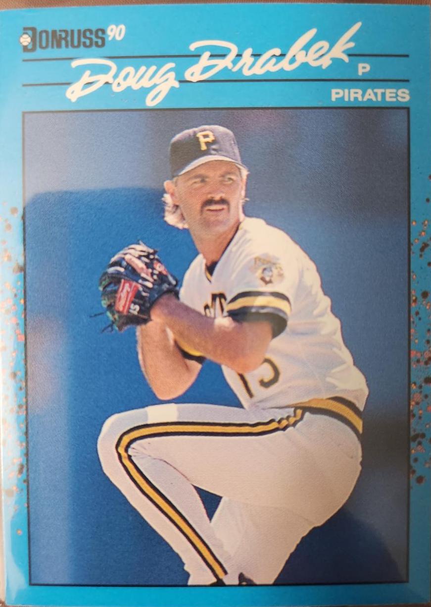 Doug Drabek #9 Baseball Cards 1990 Donruss Best NL