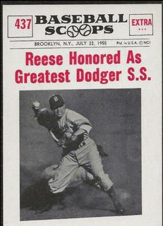 Reese Honored As: Greatest Dodgers S. S.