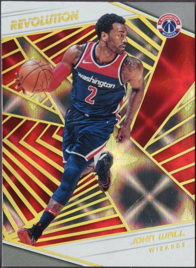John Wall Galactic #69 Basketball Cards 2018 Panini Revolution