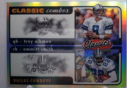 Emmitt Smith, Troy Aikman [Silver] #CC-12