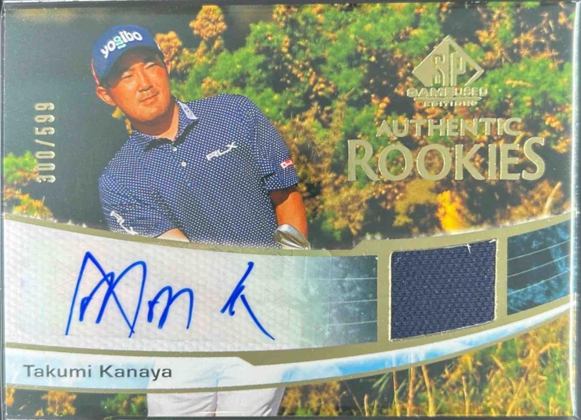 Takumi Kanaya #116 2024 Sp Game Used Golf