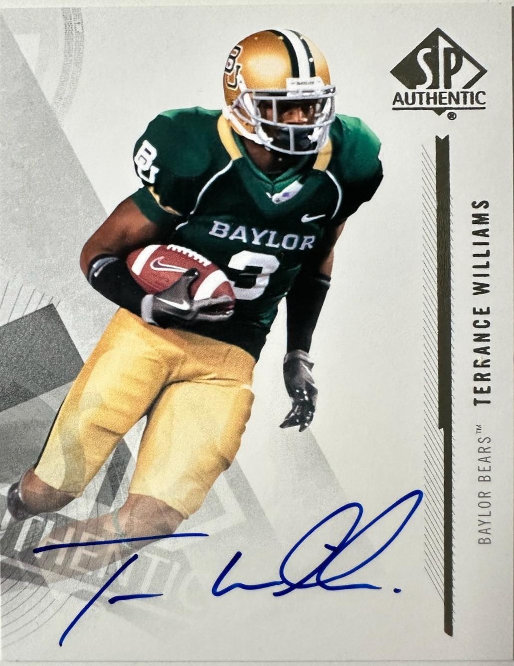 Terrance Williams #105 2013 Sp Authentic Football