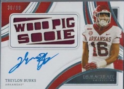 Treylon Burks #72 2022 Panini Immaculate Collegiate Football