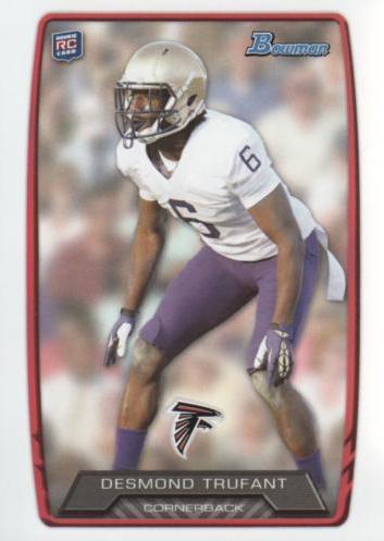 Desmond Trufant #112 Football Cards 2013 Bowman