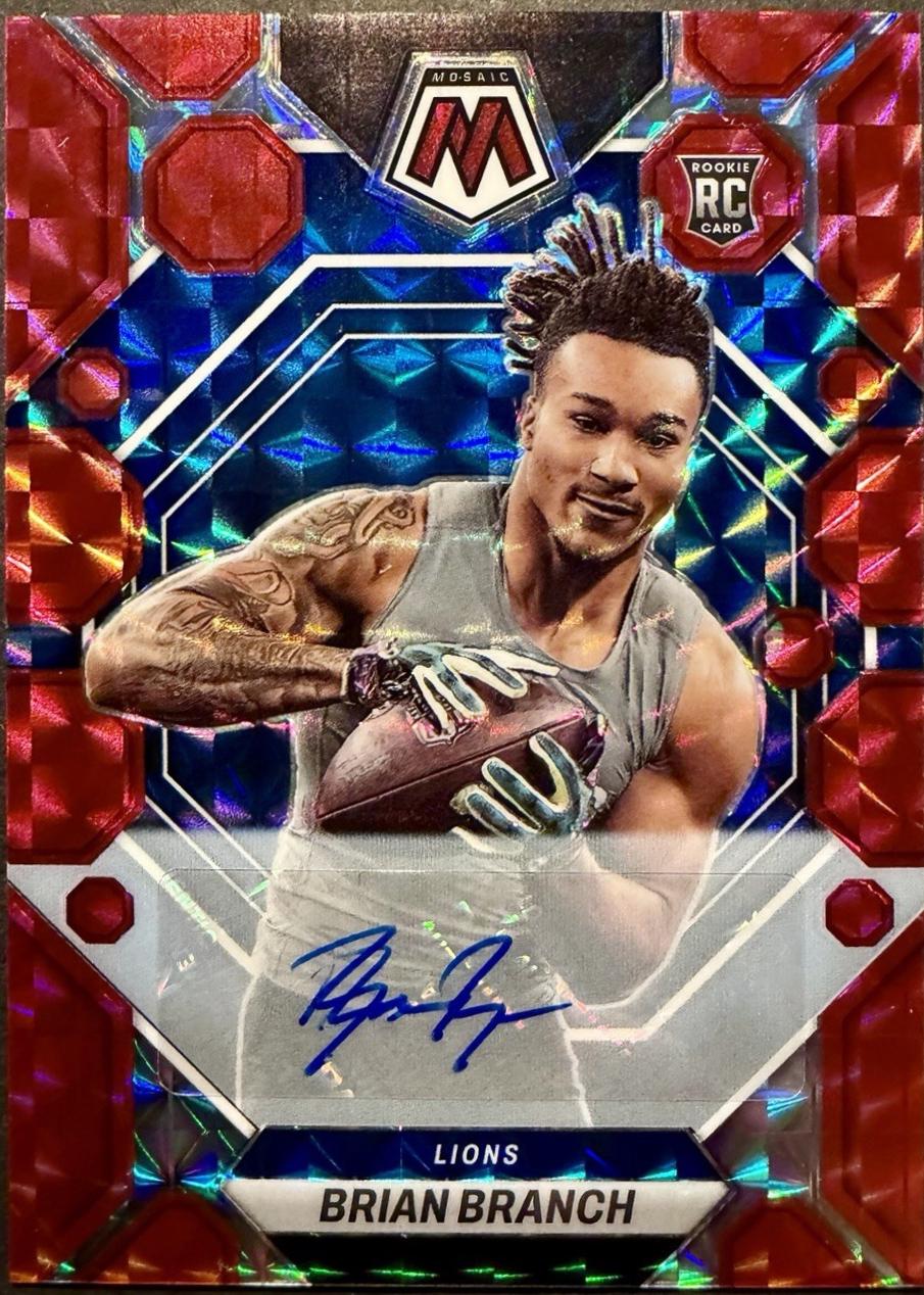 Brian Branch [Autograph Red] #287