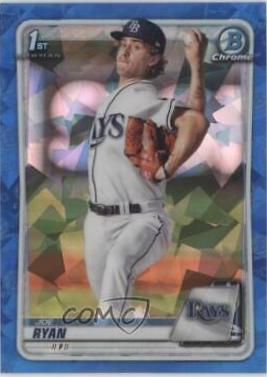 Joe Ryan #BCP-117 2020 Bowman Chrome Prospects Sapphire Baseball