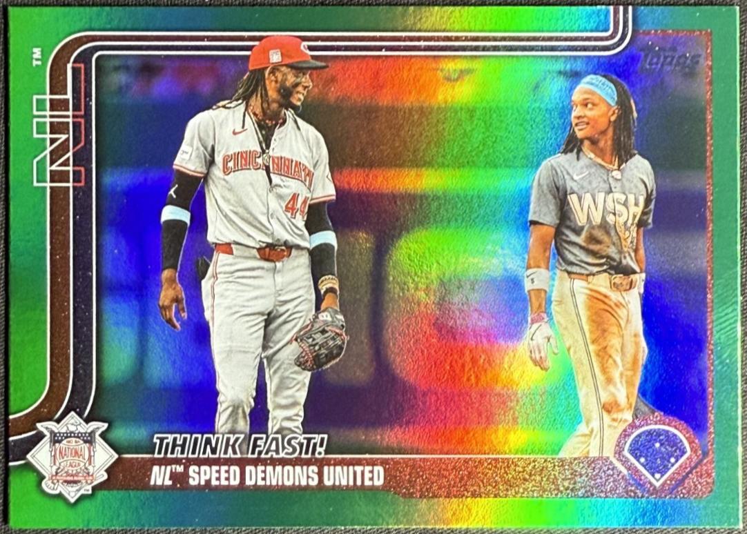 Elly De La Cruz [Green Holo Foil] #639