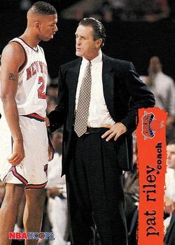 Pat Riley #186 Basketball Cards 1995 Hoops