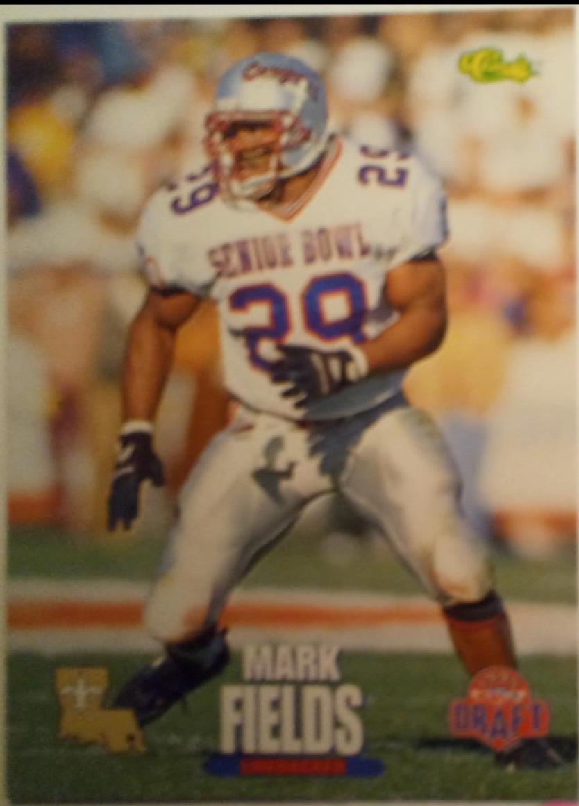 Mark Fields #13 Football Cards 1995 Classic