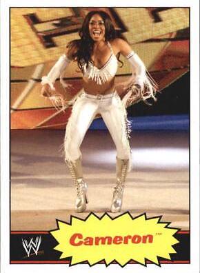Cameron #9 Wrestling Cards 2012 Topps Heritage WWE