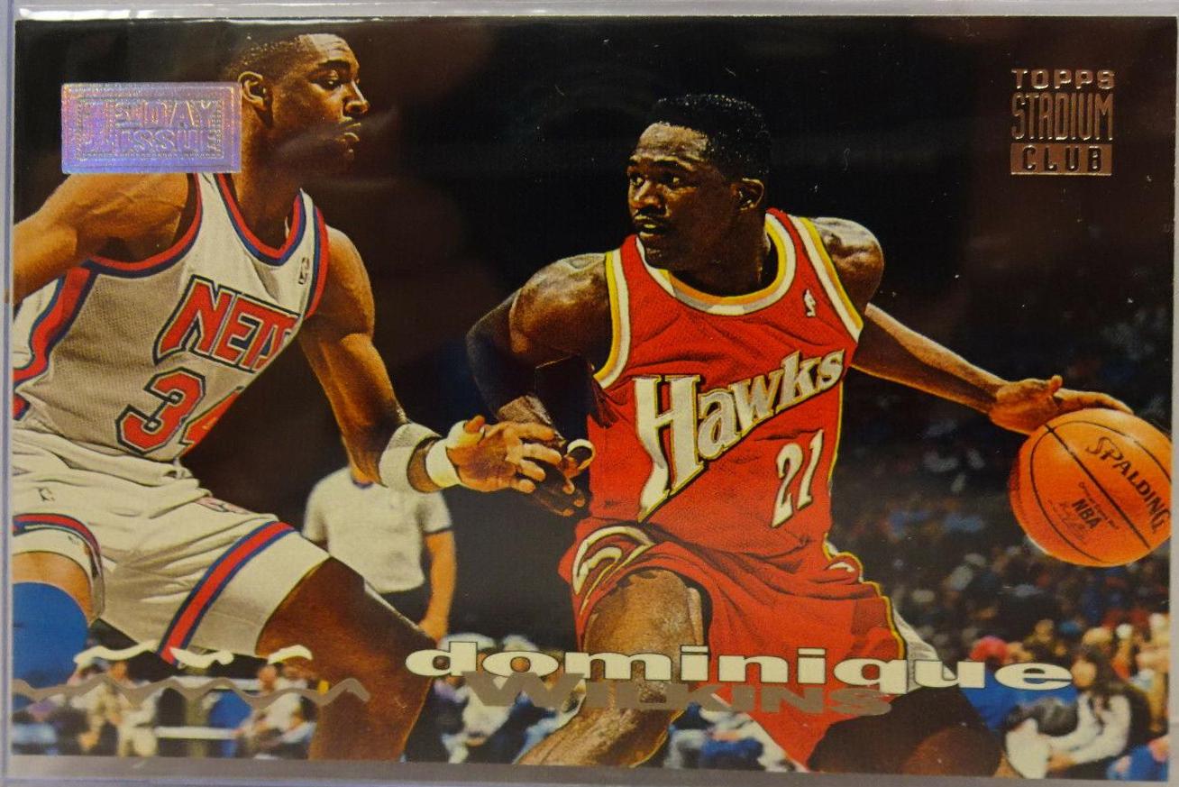 Dominique Wilkins #129 Basketball Cards 1993 Stadium Club