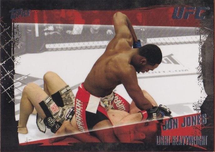 Jon Jones #49 Ufc Cards 2010 Topps UFC