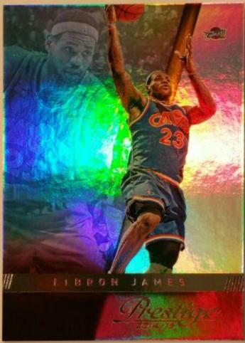 LeBron James #47 Basketball Cards 2014 Panini Prestige