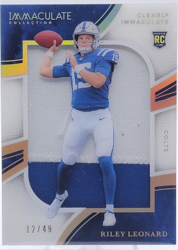 Riley Leonard #28 Prices | 2025 Panini Immaculate Rookie Patch