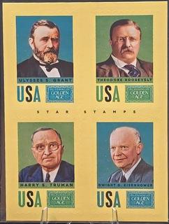 Dwight D. Eisenhower, Theodore Roosevelt, Harry S. Truman, Ulysses S. Grant