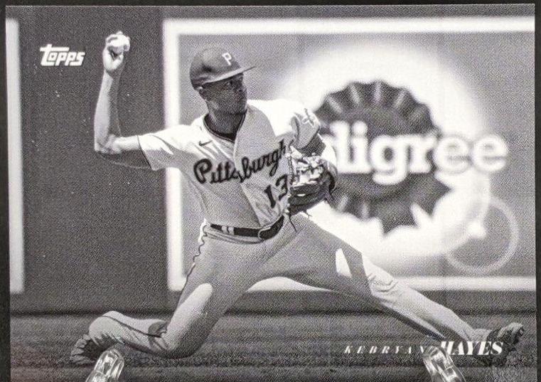 Ke'Bryan Hayes #2 Baseball Cards 2022 Topps Black and White