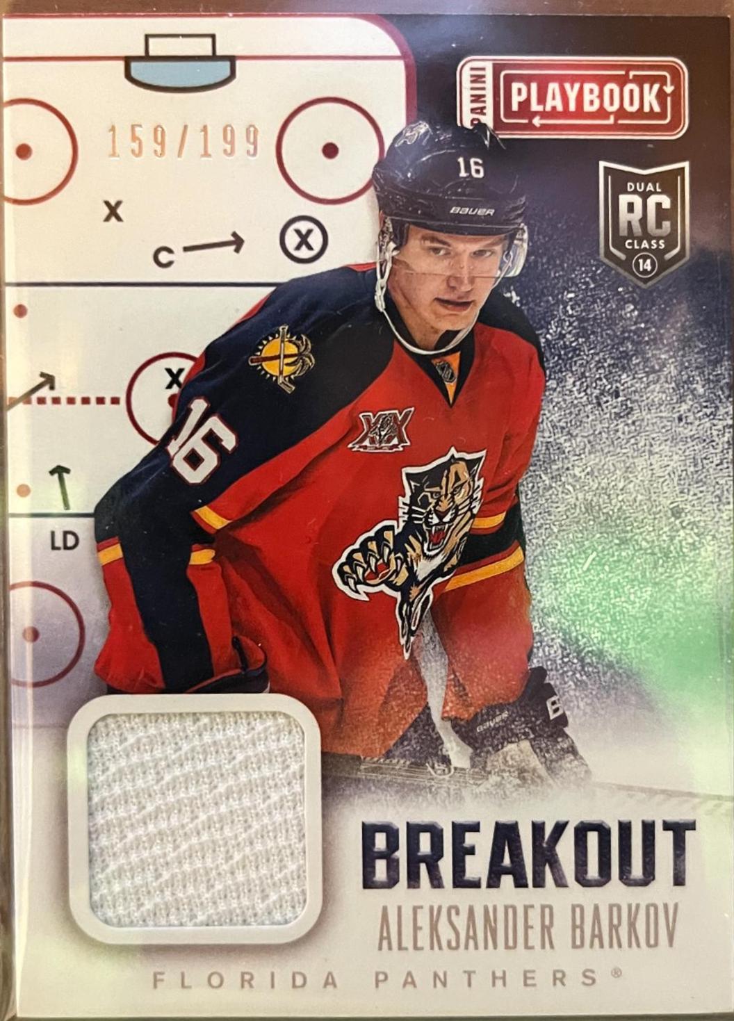 Aleksander Barkov #B-AB Hockey Cards 2013 Panini Playbook Breakout