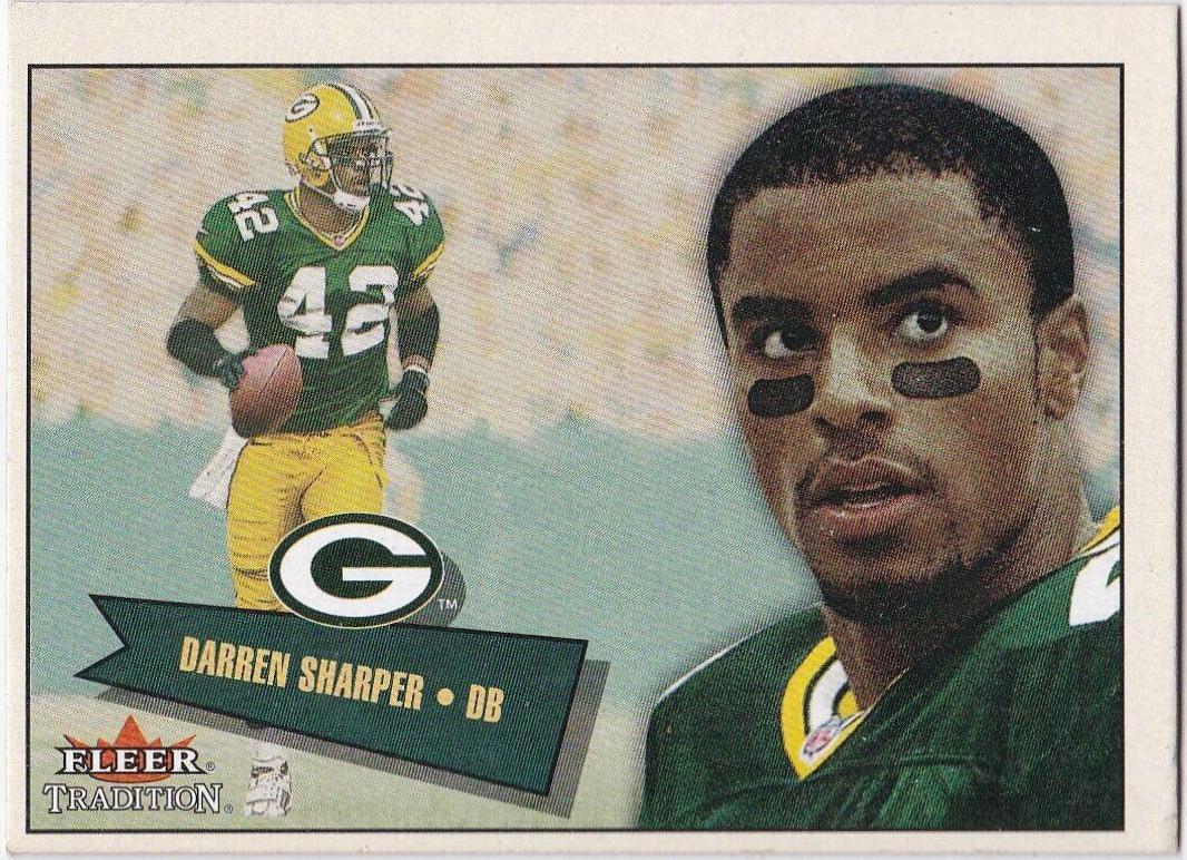 Darren Sharper #37 Football Cards 2001 Fleer