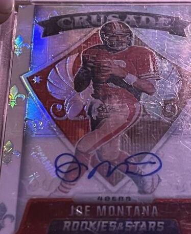 Joe Montana [Signature] #CR11