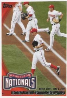Stephen Strasburg #US-55 Baseball Cards 2010 Topps Update