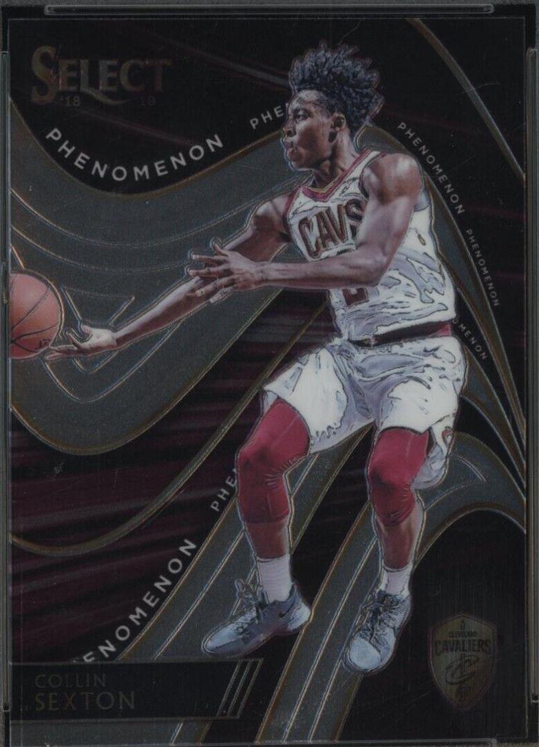 Collin Sexton #1 Basketball Cards 2018 Panini Select Phenomenon