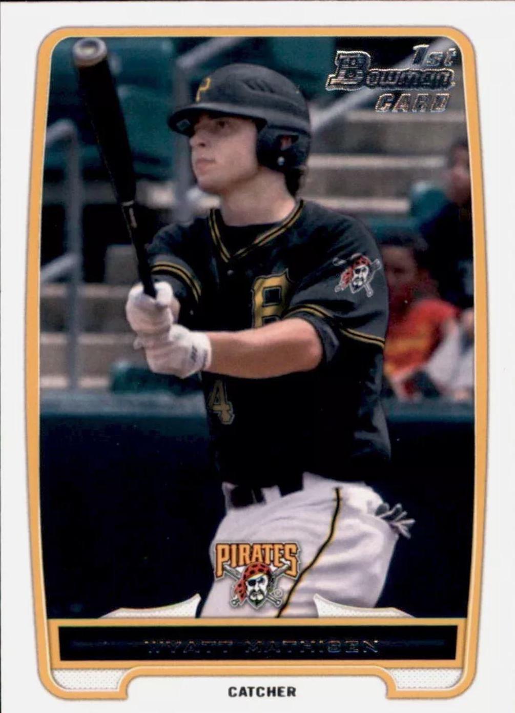 Wyatt Mathisen #43 2012 Bowman Draft Picks & Prospects Baseball