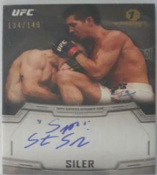 Steven Siler #KA-SS Ufc Cards 2014 Topps UFC Knockout Autographs