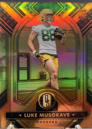 Luke Musgrave #163 2023 Panini Gold Standard Football