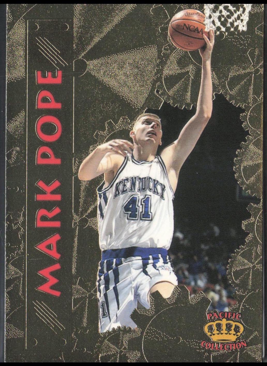 Mark Pope #PP-39 1996 Pacific Power Basketball