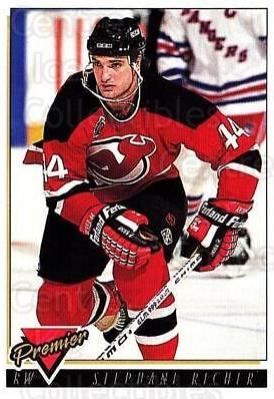 Stephane Richer #158 Hockey Cards 1993 Topps Premier