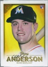 Brian Anderson #53 Baseball Cards 2018 Topps Gallery