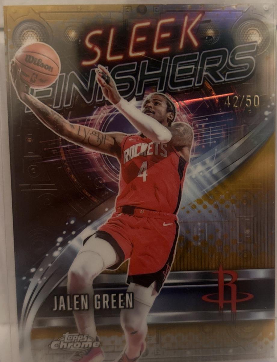 Jalen Green [Refractor Gold Geometric] #SF-6