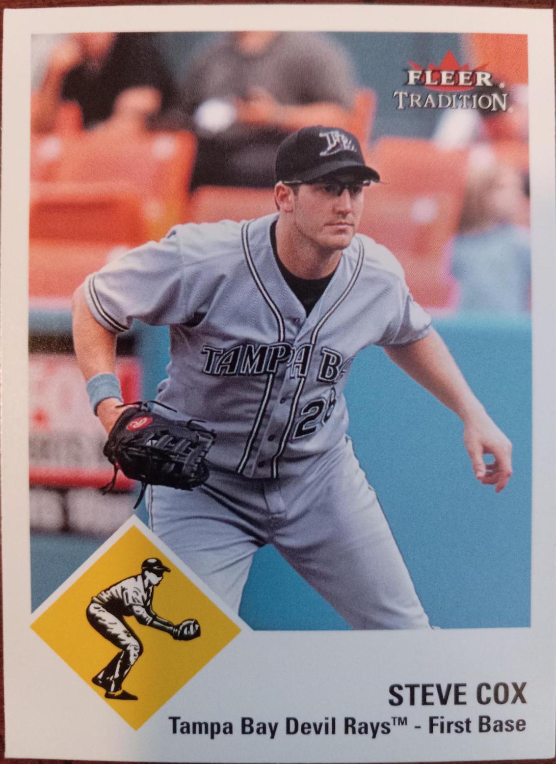Steve Cox #126 Baseball Cards 2003 Fleer Tradition