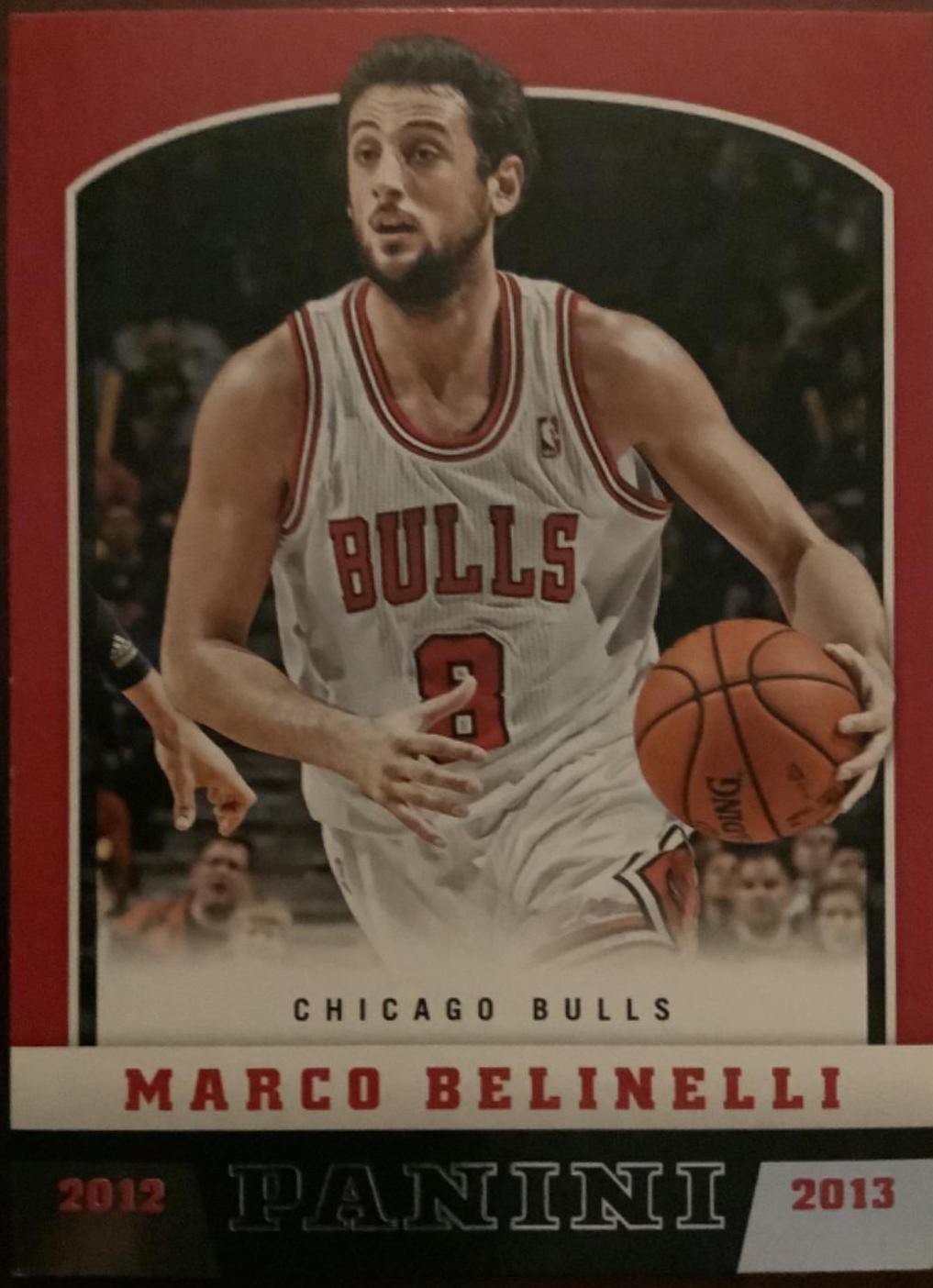 Marco Belinelli #50 Basketball Cards 2012 Panini
