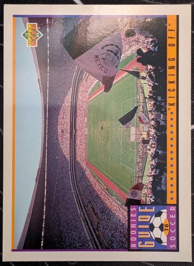 Kicking Off #116 1993 Upper Deck World Cup Soccer