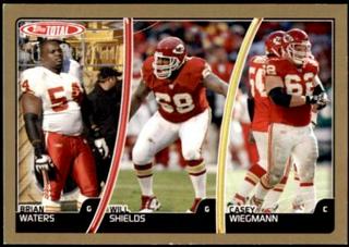 Brian Waters, Casey Wiegmann, Will Shields