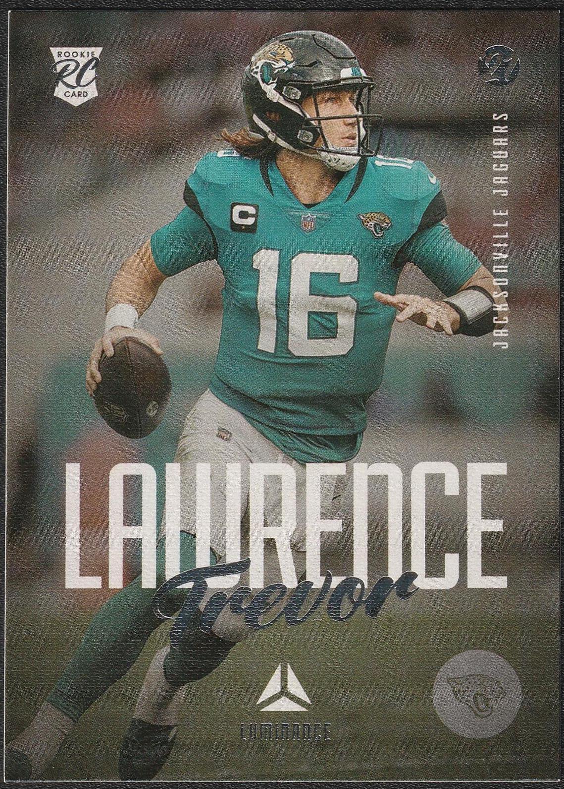 Trevor Lawrence #201 2021 Panini Chronicles Luminance Football