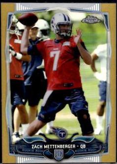 Zach Mettenberger [Gold Refractor] #206