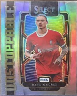 Darwin Nunez #18 2023 Panini Select FIFA Unstoppable