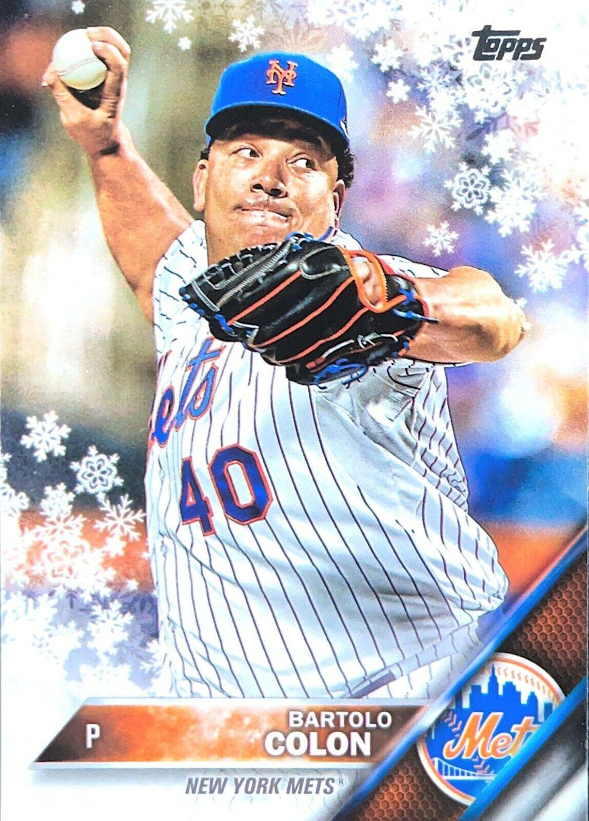 Bartolo Colon #HMW112 Baseball Cards 2016 Topps Holiday
