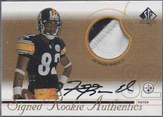 Antwaan Randle El [Autograph Patch Gold] #235