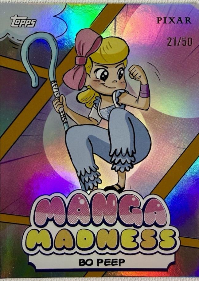 Bo Peep [Gold] #MM-3 Prices | 2026 Topps Disney Neon Manga Madness