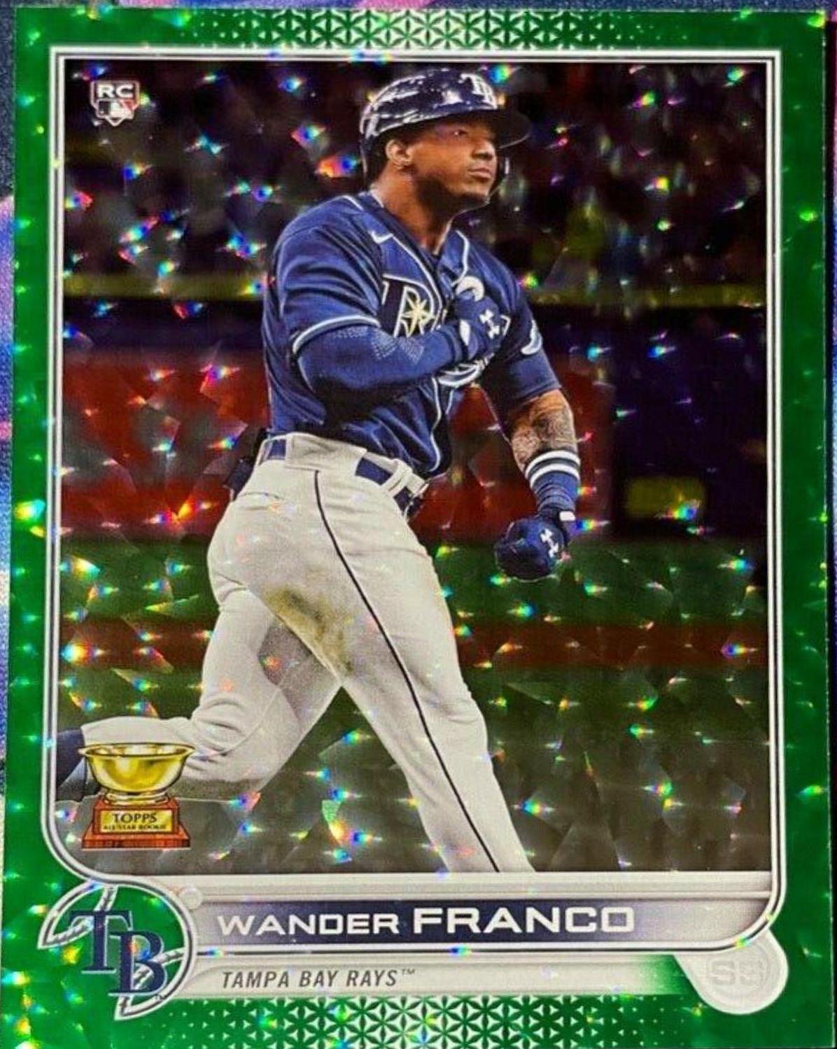 Wander Franco [Green Foilboard] #215