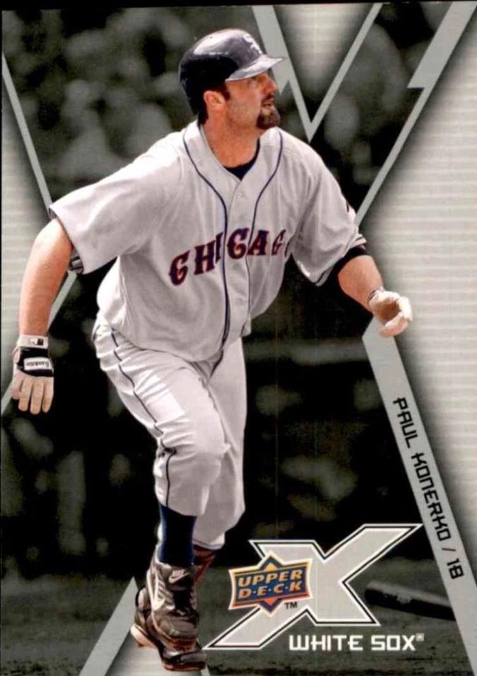 Paul Konerko #20 Baseball Cards 2009 Upper Deck X