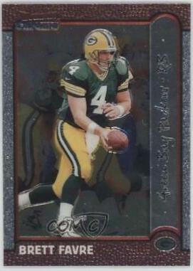 Brett Favre #60 Football Cards 1999 Bowman Chrome