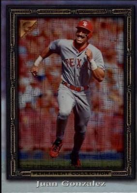 Juan Gonzalez #41 Baseball Cards 1998 Topps Gallery