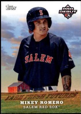 Mikey Romero #FF-11 Baseball Cards 2023 Topps Pro Debut Farm Fresh Futures
