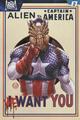 Alien vs. Captain America [Brooks] | Comic Books Alien vs. Captain America