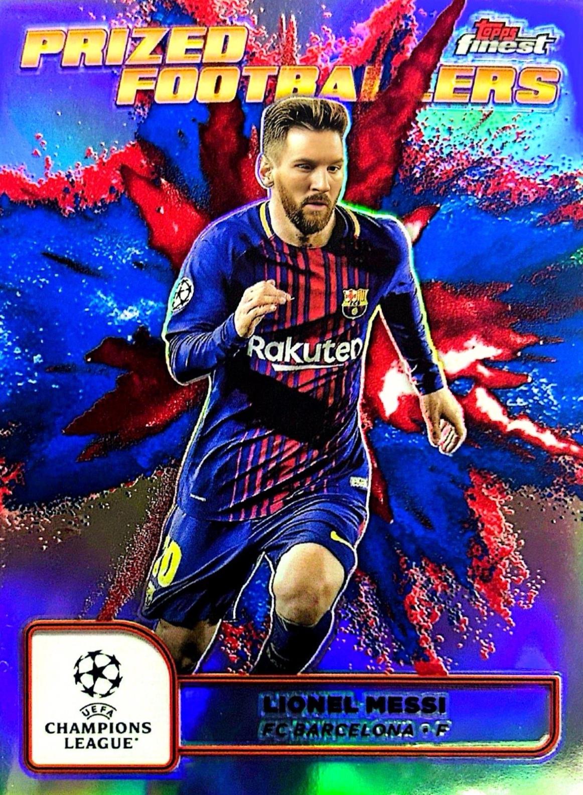 Lionel Messi #PFF-1 2024 Topps Finest UEFA Prized Footballers