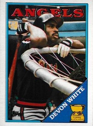 Devon White #192 Baseball Cards 1988 Topps